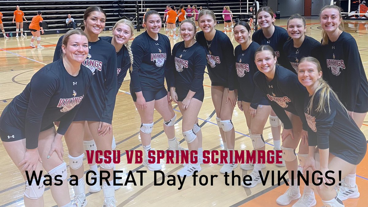 The Viking VB Team had a successful day on Saturday at the University of Jamestown scrimmage. They worked hard and competed with confidence! #vikingproud #springgains #teamworkmakesthedreamwork