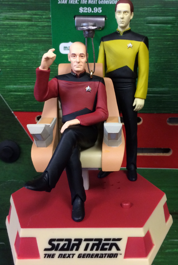 PhotonicKitten's tweet photo. @TerryMatalas I have looked at this ornament basically all my life saying "Why is Data standing there?? No one stands there! I don't think a person can fit there!" Thank you for putting this to bed for me after all these years lolol https://t.co/MKARSK4qYd