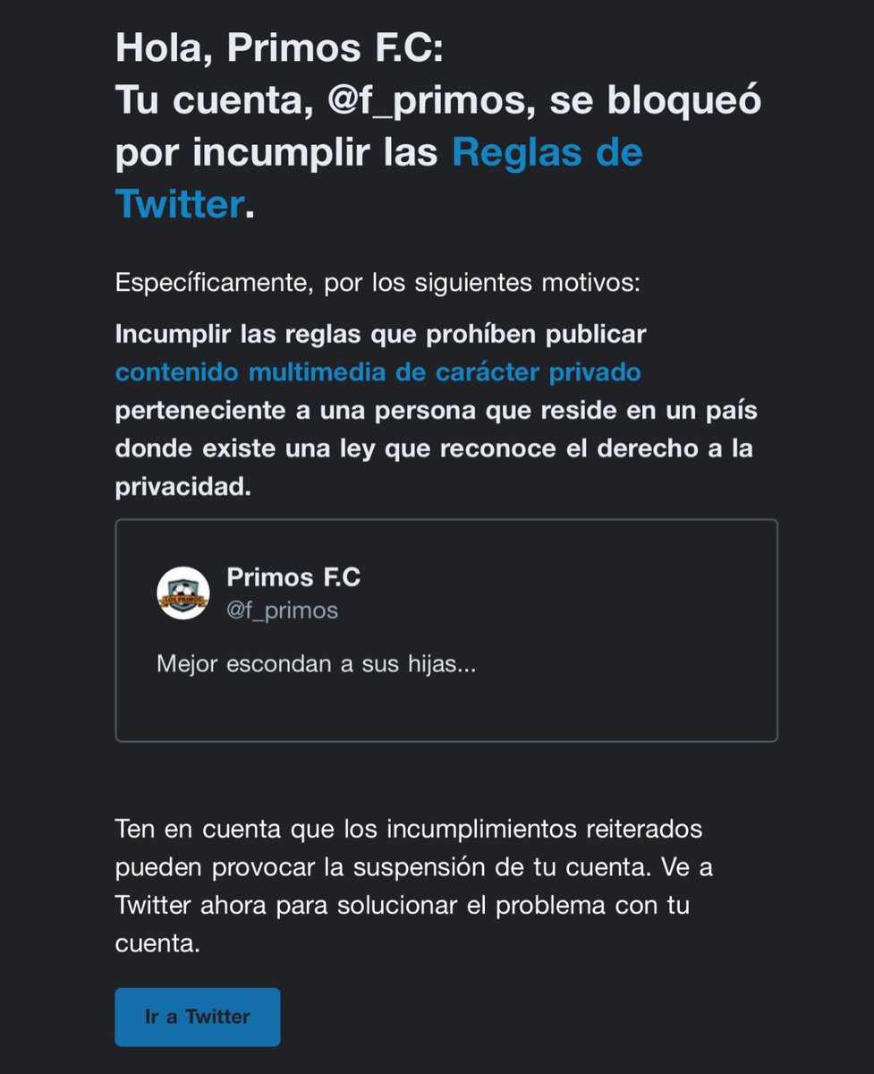 Primos F.C tweet media