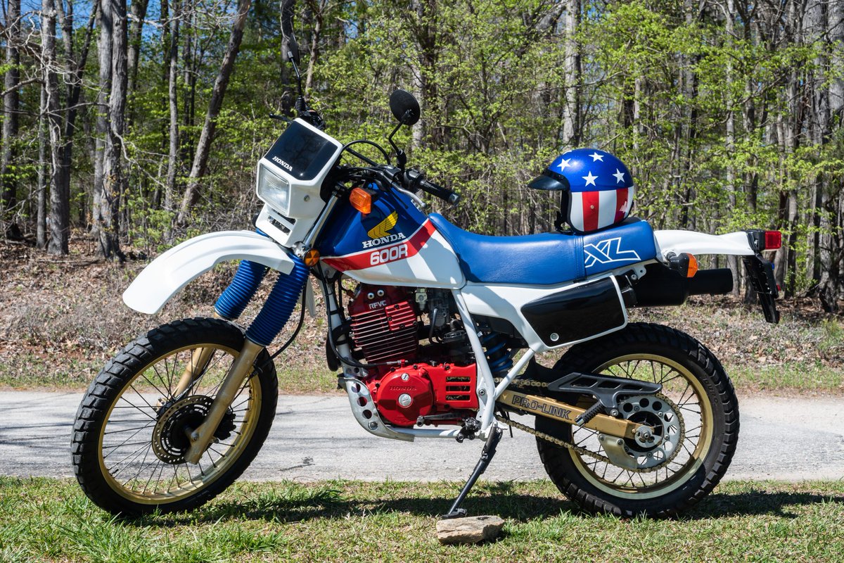 Bring a Trailer on Twitter "Sold 1986 Honda XL600R for 6,700. https