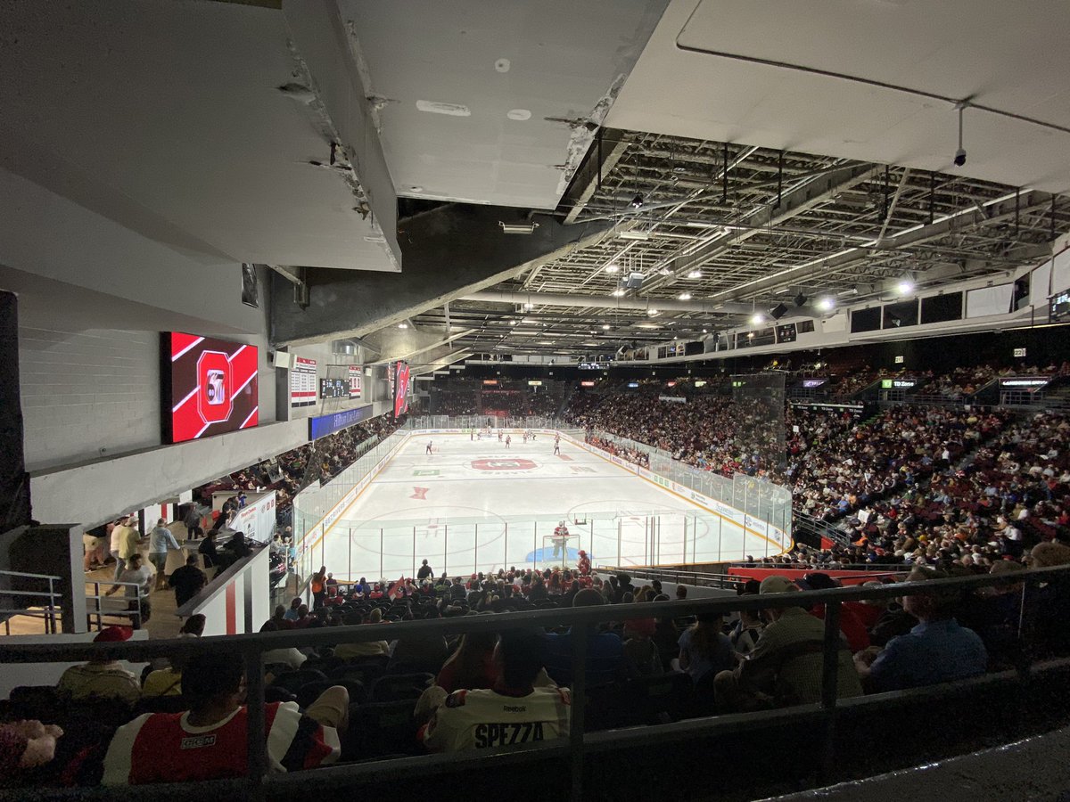 Something about this rink 😍 #forthex @Ottawa67sHockey @Senators #GoSensGo