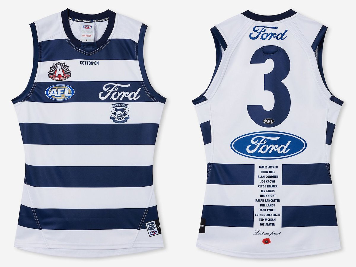 on Twitter "Geelong Anzac Jumper 2023"