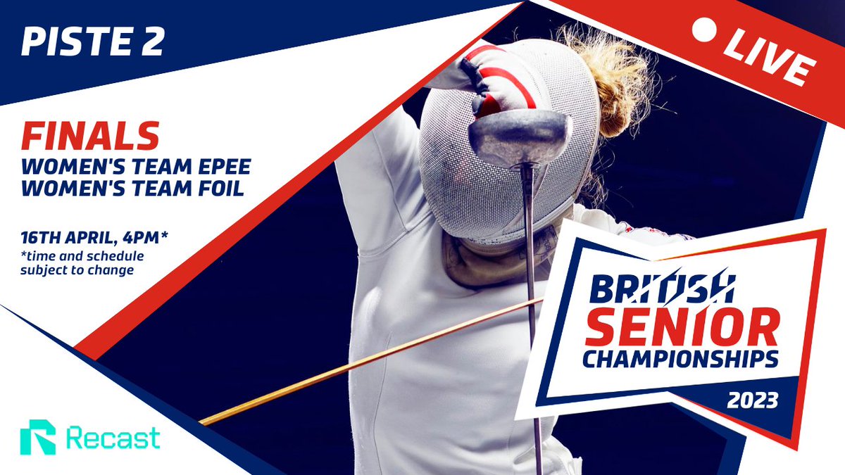 British Fencing on Twitter "Join us on Piste 2 for the Women’s Team