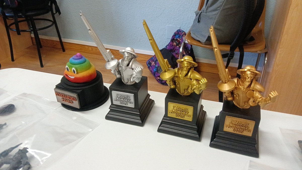 Habemus_Ludum's tweet photo. 1/2
Muchos premios y muy chulos para acabar un torneo muy especial.
Gracias @Punkapocalyptic
@OFMALCALA @alcaladehenares #alcaladehenares #CasaDeLaJuventud
#punkhabemus
#punka #punkapocalyptic #ElParamo #wasteLAND #torneo #tournament #wargame #wargaming #Warmongers #badrollgames https://t.co/N9sPRbxg4D