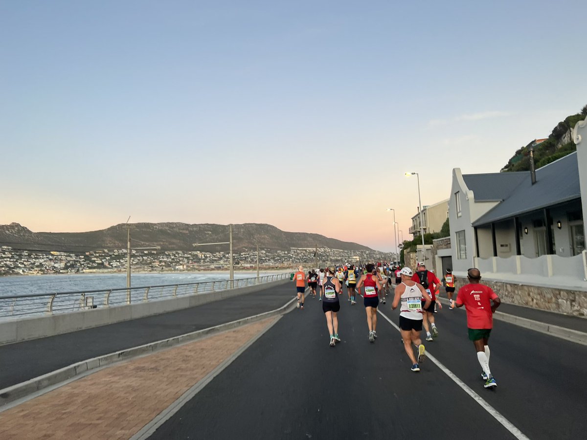 tom_david_'s tweet photo. I ran the @2OceansMarathon ultra marathon yesterday! 56kms. 

I’m proud(!) but even more grateful! https://t.co/jTesV66z8O