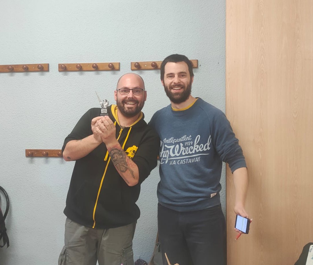 Habemus_Ludum's tweet photo. 2/2
Muchos premios y muy chulos para acabar un torneo muy especial.
Gracias @Punkapocalyptic
@OFMALCALA @alcaladehenares #alcaladehenares #CasaDeLaJuventud
#punkhabemus
#punka #punkapocalyptic #ElParamo #wasteLAND #torneo #tournament #wargame #wargaming #Warmongers #badrollgames https://t.co/vO1iOE22UH
