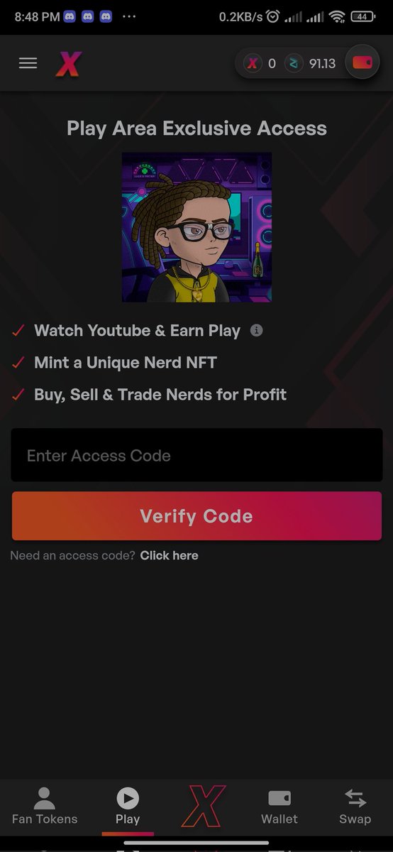 Extraction07's tweet photo. @XcademyOfficial Following this project since september  2021. Need an access code for play area very badly. https://t.co/mbU2skvCAe