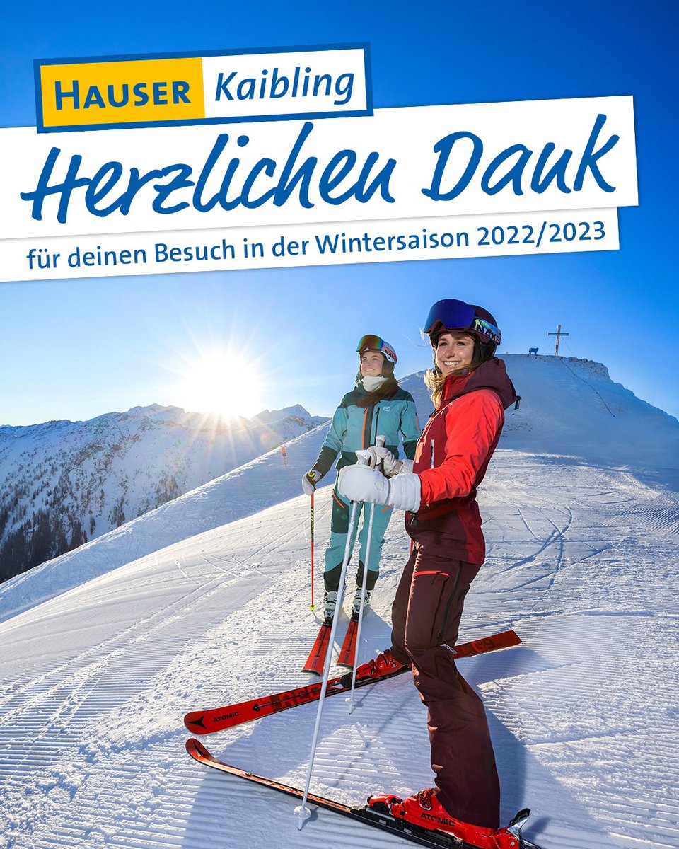 HauserKaibling's tweet image. Wir sagen DANKE 🤩 131 genussvolle Skitage voller Sonnenschein, Schnee, Gipfelsiege und toller Events liegen hinter uns und dafür möchten wir uns bei all unseren Gästen, MitarbeiterInnen, Einheimischen und Partnern bedanken! 🙏🏼😇
