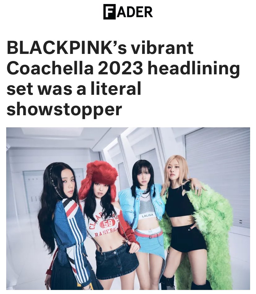 yk2aii's tweet photo. .@BLACKPINK were the highlight of Coachella this year. Everyone’s IG story was filled of BP and every news site were discussing abt their performance as well as BP’s overall set. I'm so damn proud!

BLACKPINK COACHELLA HEADLINERS
#BLACKPINKatCoachella https://t.co/5m3OZPSC6M