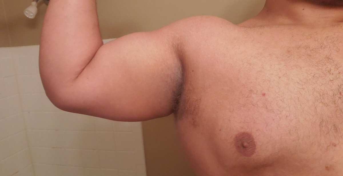 GrowingABull's tweet photo. The best arm days are the one that make flexing after difficult

#bear #bull #lifting #musclegrowth https://t.co/m7DSL1mkV3