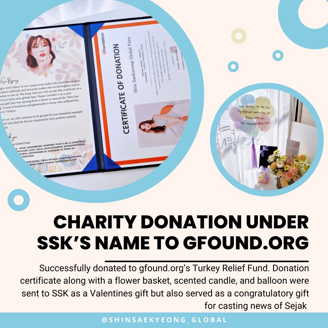 SSK_GlobalFans's tweet photo. Thank you for the undying support of SSK fans/donors around the globe we have successfully accomplished 2 projects so far and so many more exciting projects are up ahead. Feel free to join in on any of the ongoing or planned fan projects for SSK. https://t.co/BmxUiiwjNv