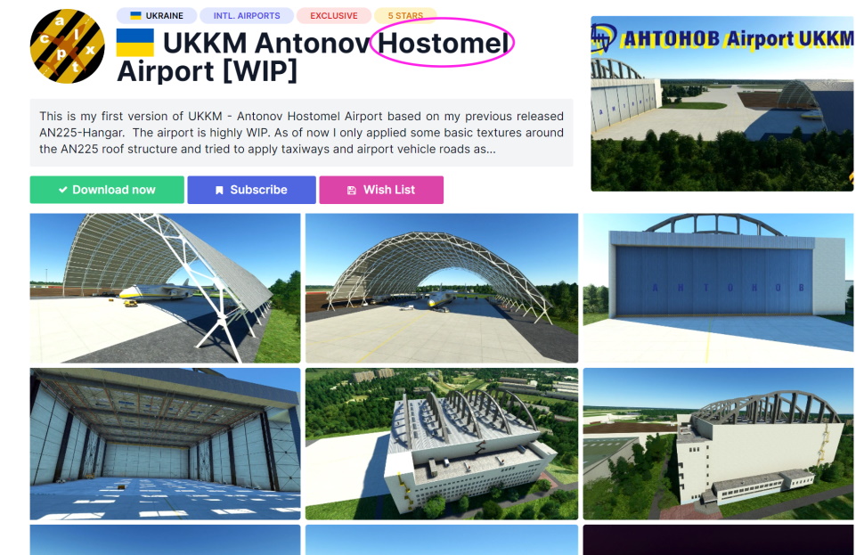 AvionChibi's tweet photo. #msfs2020🇺🇦<Hostomel >アントン空港フリーMODご紹介☺️Thank you, Dear Creator!🙏#AntonovAirport #UKKM うちの子🐰実家に帰れてうれしそう🤩
#AntonovCompany #StopWar #StopRussia
https://t.co/ErYj12XnZL https://t.co/6EWV1eP4zu