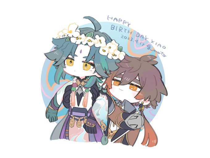 魈様誕生日おめでとう#魈生誕祭2023 #xiao 