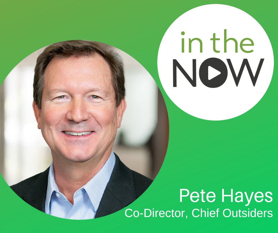 Nowspeed's tweet photo. In this episode of In the Now, Pete Hayes a Principle of Chief Outsiders reveals that while most companies strive for operational excellence, it is surprisingly not operationally-excellent, but the market-driven companies that grow faster. https://t.co/yM91oYgLpE https://t.co/o6f5mOBJK9
