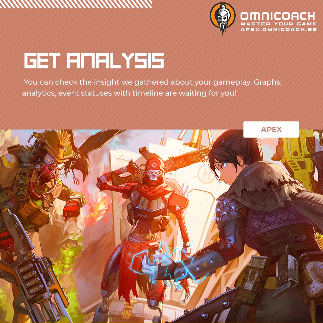 Unlock the full potential of your gameplay with Omnicoach! Check out the analytics, graphs, event statuses and more that we've gathered just for you. Click the link to learn more: apex.omnicoach.gg #Apex #GamingCommunity #MatchAnalysis #AI