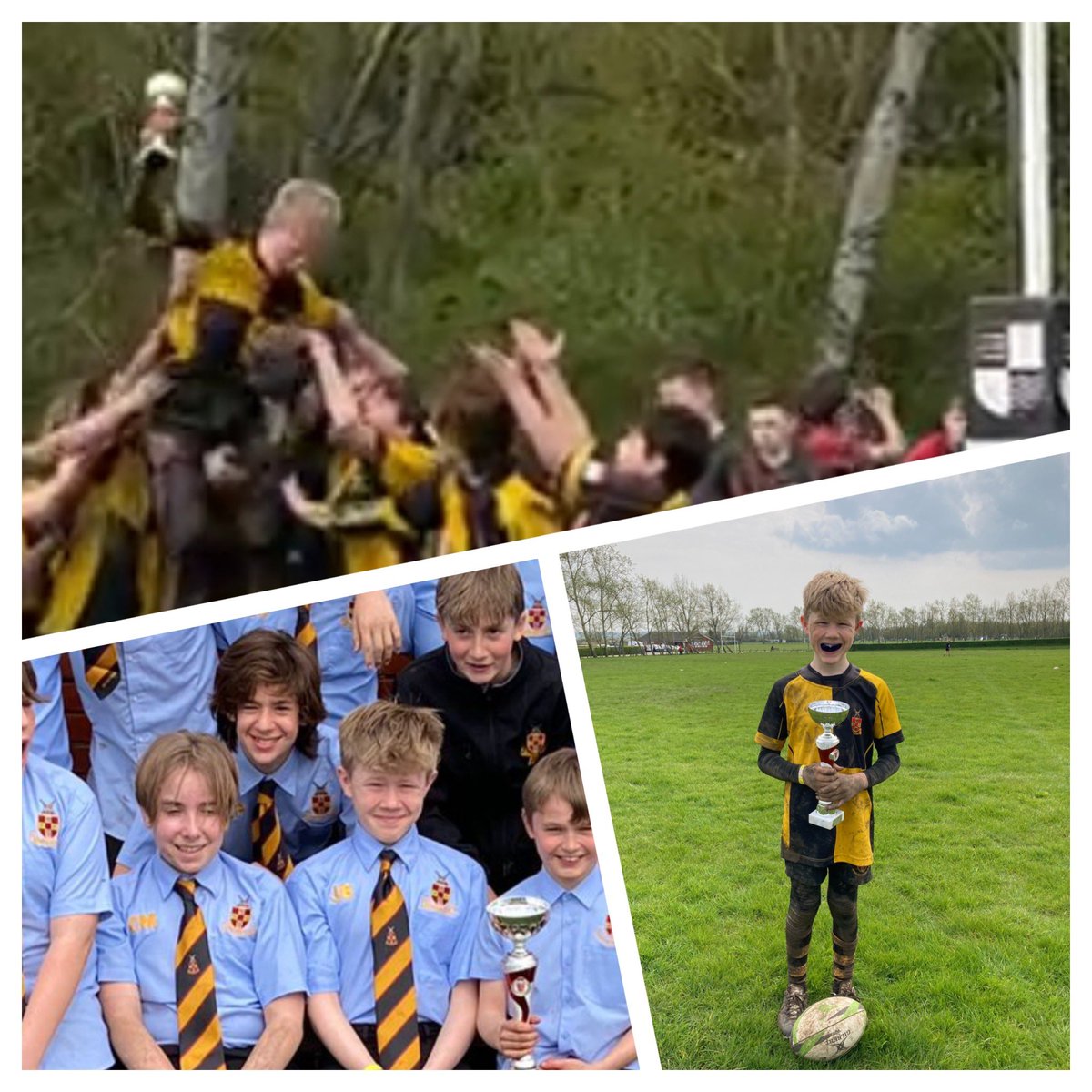 Great celebrations for <a href="/BraintreeRUFC/">Braintree RUFC</a> U13’s today winning their Essex Rugby Cup 🏆 Final. Proud Dad of Jack playing 🔟 🏉 Great Team performance #rugby