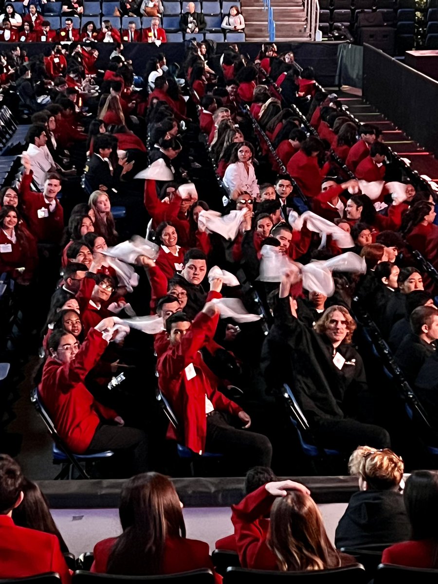 La Mirada SkillsUSA is ready for the awards session. <a href="/nlmusd/">Norwalk-La Mirada Unified School District</a> @LMHSMatadores