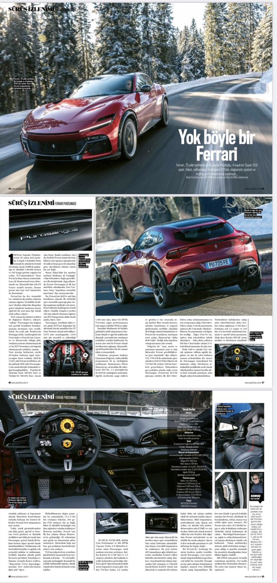 RumBat's tweet photo. ⚠️ Elektrikili bir otomobille -20’de mahsur kaldınız… Batarya ne kadar gider?.. @HyundaiEurope #ioniq5 bir #extreme #ColdTest …

🪽 @RollsRoyceMedia #GhostAmberRoads değerlendirmesi…

🔥 @AutoShowdergi için @AutoFoco ve @CarsNewsTV yorumlarıyla @Ferrari #Purosangue ilk sürüşü https://t.co/Bms5kevGgx