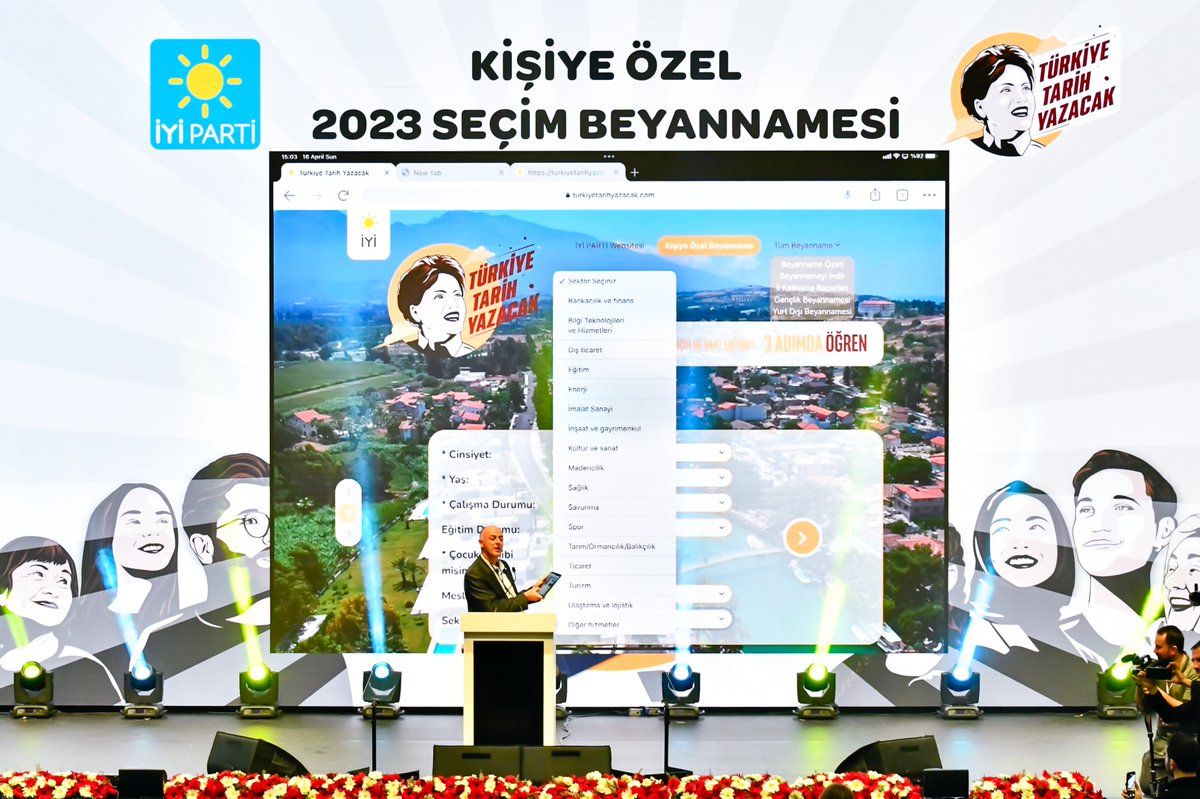 iyiparti's tweet photo. Adil, saygılı, nitelikli ve güçlü bir Türkiye için;

2023 Seçim Beyannamemizi ve 28. Dönem Milletvekili Adaylarımızı tanıttık.

Tarihi buluşmamızda aramızda olan herkese teşekkür ediyoruz... https://t.co/BZdMAZbVPZ