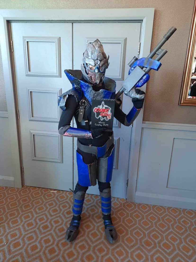 colaisteanatha's tweet photo. Huge congratulations to Enya O’Connor, cosplay winner at today’s @cosmicrebelscon in Enniscorthy today. #cosplay 
👏👏 https://t.co/rOoq0GYFH1