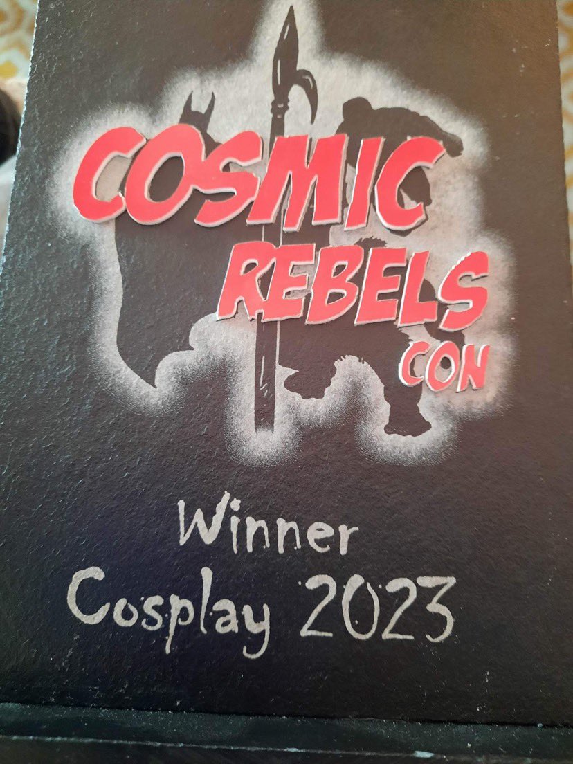 colaisteanatha's tweet photo. Huge congratulations to Enya O’Connor, cosplay winner at today’s @cosmicrebelscon in Enniscorthy today. #cosplay 
👏👏 https://t.co/rOoq0GYFH1