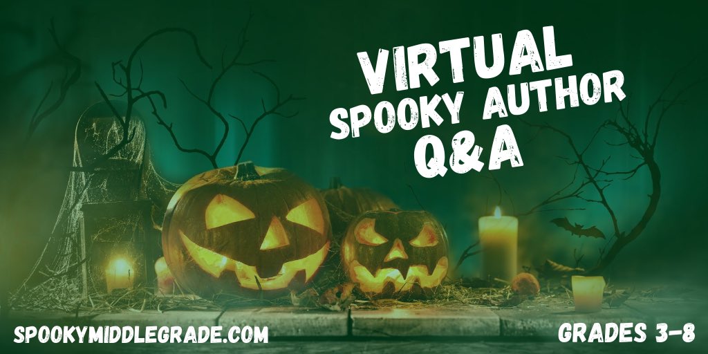 joshwhowrites's tweet photo. Calling all #teachers and #librarians in grades 3-8! Are you looking for a fun way to inspire your students? Why not schedule a **FREE** virtual classroom visit with four #mglit authors from @spookymgbooks ? Reserve a free 30-minute Q&amp;A today! 

https://t.co/PAZBtNuW0A https://t.co/V9AZZ1bld0