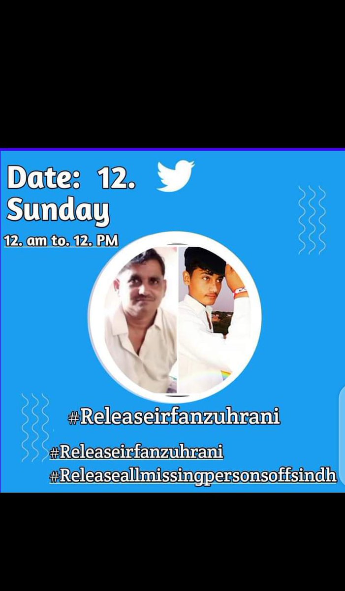 ياد جي گهڻو اچان ت 
مقتلن ۾ ڳولهجان
#ReleaseIrfanZuhrani