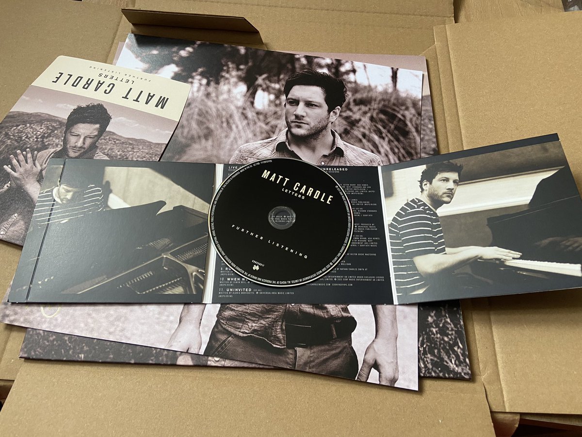 nickyb36's tweet photo. @MattCardle Iโve been listening since the moment it dropped through my letter box yesterday. CD is Stunning!! #KOKO #Closer #HowDoILetGO #Kings&Queens ๐ฟ๐๐ https://t.co/mqwB33Jz1j