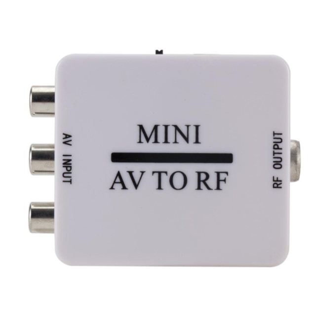 SurelookitC's tweet photo. RCA CVSB AV To RF Coaxial Adapter Video Audio €16.99 #surelookit #coaxial #rf #displaycablesadapters #rca #svideo buy now https://t.co/Wzl0DQV1M5 Next day Delivery #BuyIrish #ShopIrish #dublinireland #ireland #dublin #irish #galway #cork #wexford #waterford #dublinshop #louth... https://t.co/OLfJIgSH2n