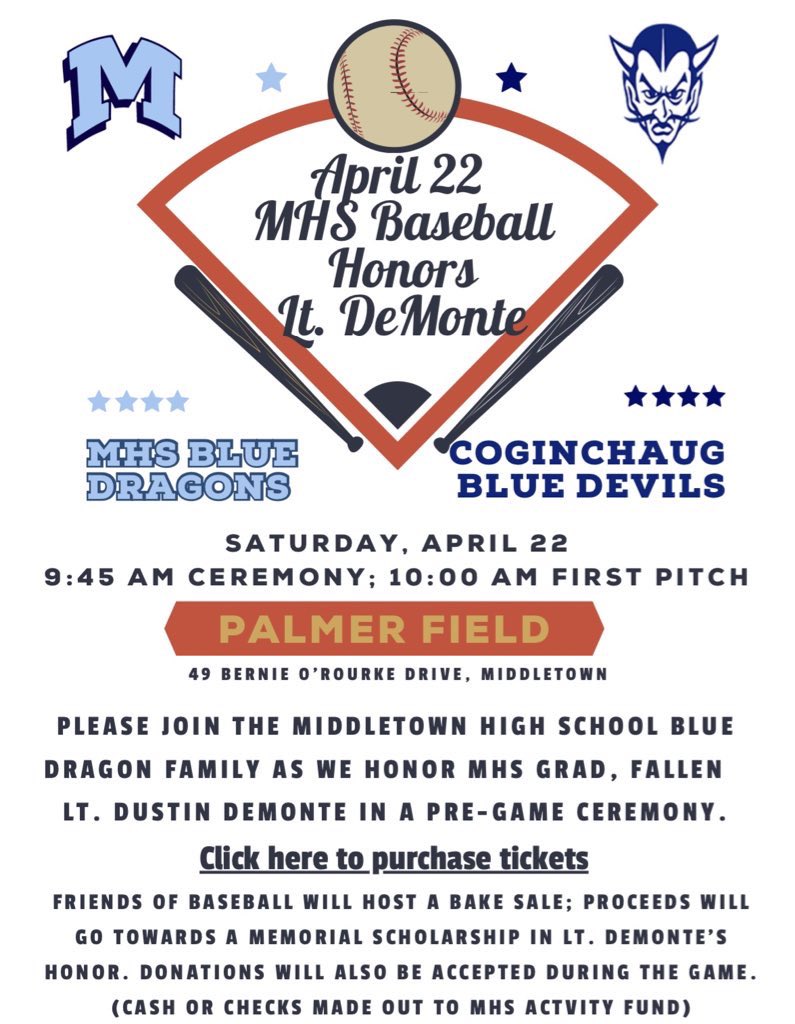 Middletown High Baseball tweet media