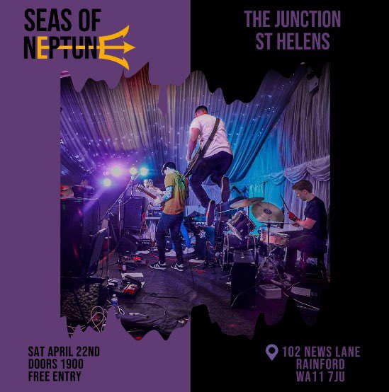 Seas of Neptune (@seas_of_neptune) on Twitter photo This Saturday! #liverpoolbands #altrock #gigging #livemusic This Saturday! #liverpoolbands #altrock #gigging #livemusic