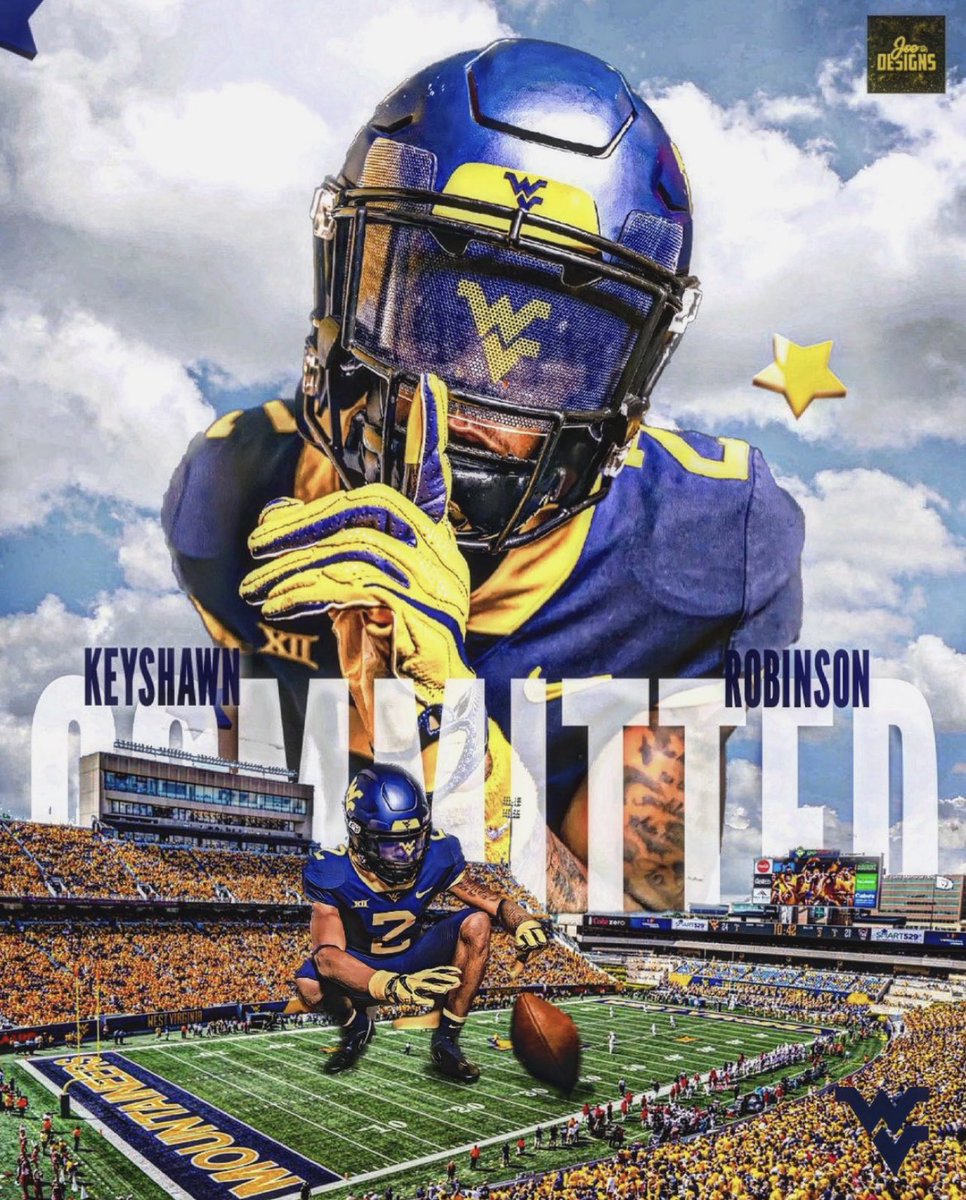 Keyshawn Robinson (@keyshawnrobin17) on Twitter photo I’m am excited to announce that I will be verbally committing to play <a href="/WVUfootball/">West Virginia Football</a> and I would like to thank my friends and family and all my supporters who helped me get to this point #TakeMeHome24 <a href="/DrewCasa_/">Drew Casa</a> <a href="/CoachBlaineStew/">Blaine Stewart</a> <a href="/Coach__Lal/">Bilal Marshall</a> <a href="/NealBrown_WVU/">Beal Nrown</a> <a href="/football_jhs/">Roman Reigns</a> <a href="/___Dwil/">Coach D Wil, M. Ed</a> I’m am excited to announce that I will be verbally committing to play <a href="/WVUfootball/">West Virginia Football</a> and I would like to thank my friends and family and all my supporters who helped me get to this point #TakeMeHome24 <a href="/DrewCasa_/">Drew Casa</a> <a href="/CoachBlaineStew/">Blaine Stewart</a> <a href="/Coach__Lal/">Bilal Marshall</a> <a href="/NealBrown_WVU/">Beal Nrown</a> <a href="/football_jhs/">Roman Reigns</a> <a href="/___Dwil/">Coach D Wil, M. Ed</a>
