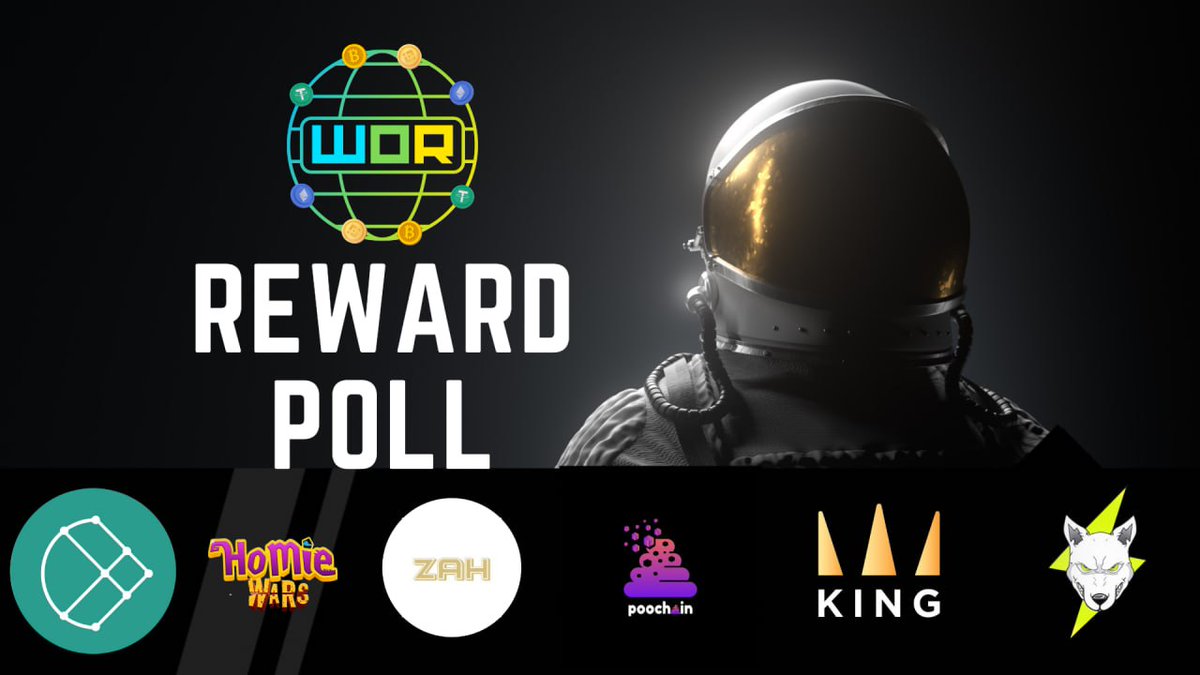 WorldofReward's tweet photo. Which of these projects should we buy next Saturday and distribute to our holders $WOR

Leave your vote here: https://t.co/6h4UhoMIXN

@FCF_Bsc  @PlayHomieWars @zahnymous @ThePooChain @kingfinance @voltinuoficial

$fcf #fcfpay #HOMIE $zah #zahnymous #poochain #kingfinance  $king https://t.co/KbT8kkrLD6