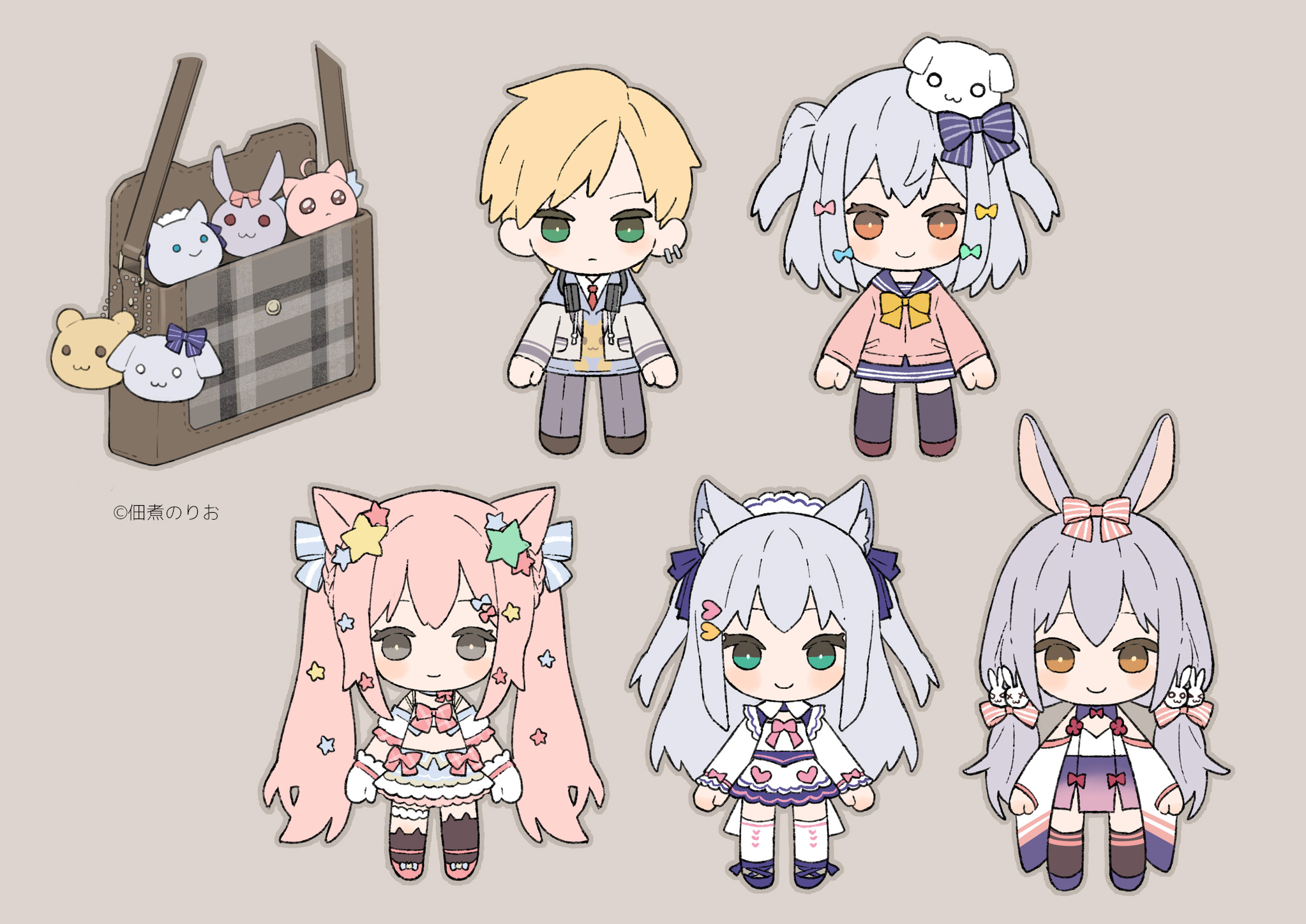 【佃煮のりお×新モデル3.0記念】F6号キャンバスアート＆B5アクリルパネル 佃煮のりお×新モデル3.0記念】F6号キャンバスアート＆B5アクリル