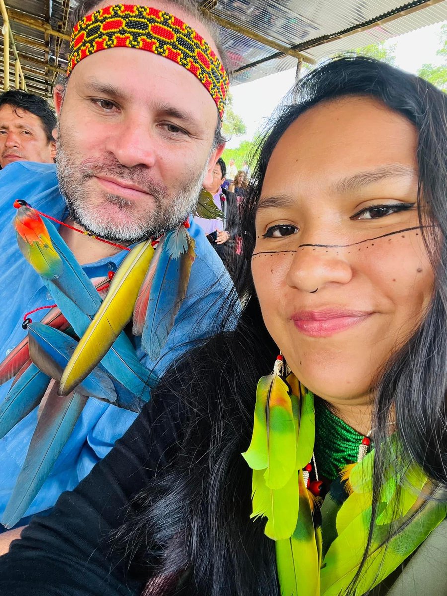 sachacristo1's tweet photo. Luis Canelos es el nuevo Presidente de la Nacionalidad Kichwa de Pastaza, masivo y poderoso congreso de mi organización de base #Pakkiru https://t.co/7IWTtj32q6