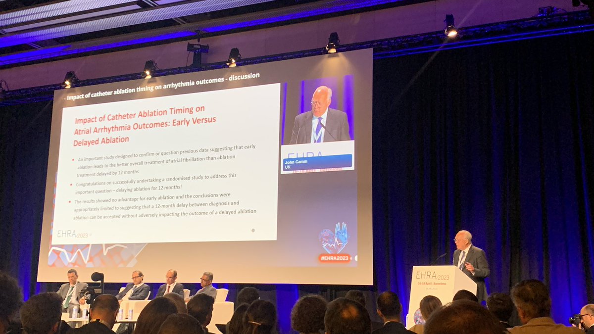 Late breaking science #EHRA2023