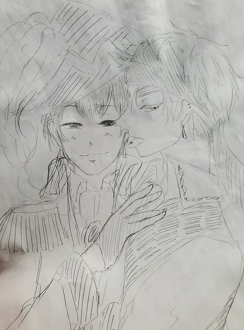 過去絵が出てきたので描き直し(?)
してみたけど過去絵の雰囲気が好きだ 