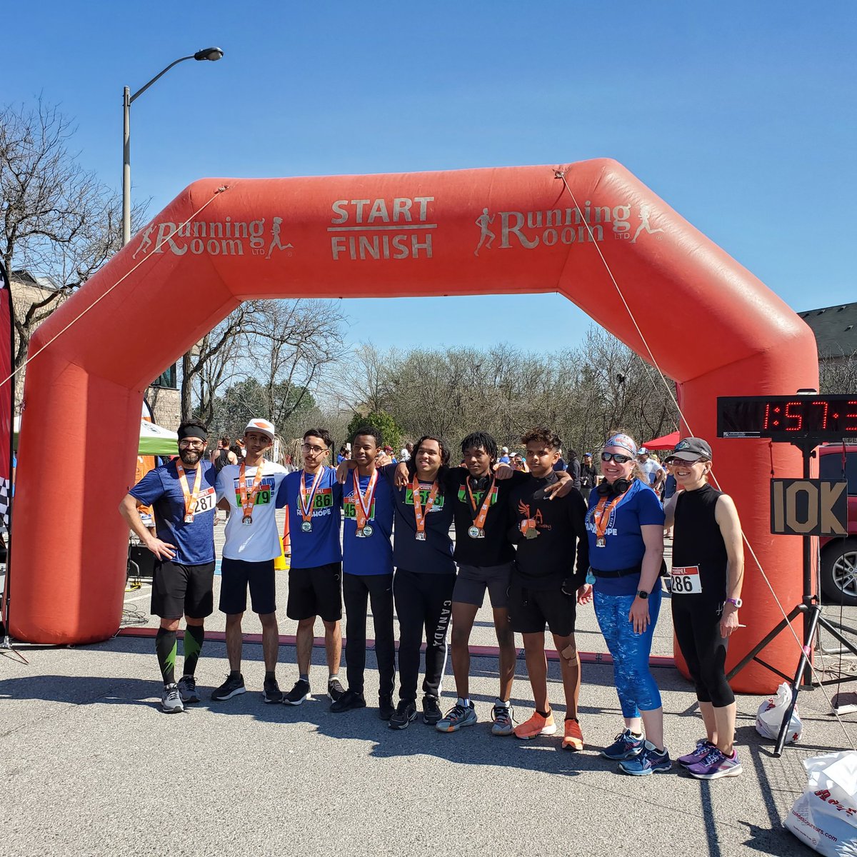 Congratulations to all <a href="/LASSinspires/">LASS inspires...</a> runners  Ajwad, Satwant, Kevin A, Kevin G, Rick, and Lily for a great effort today at the Run4Hope today!!