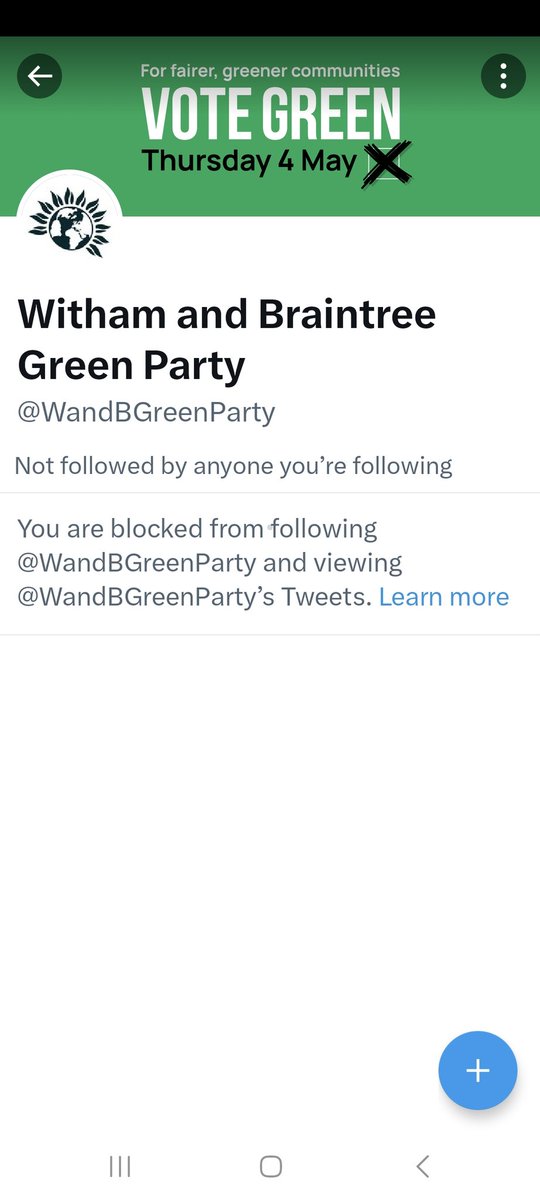 This is very childish but reprsentative of the excluding behaviour and attitude here ( green policy ??) , I  am a gp local member maybe time to leave due to systemic leadership failure as feed controlled local party leader <a href="/AdrianRamsay/">Adrian Ramsay MP</a> <a href="/TheGreenParty/">The Green Party</a> <a href="/carla_denyer/">Carla Denyer</a>