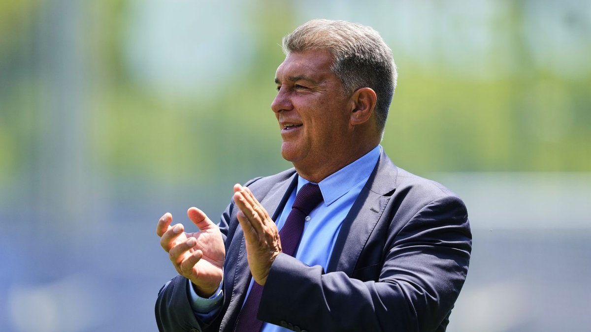Somhiseremfcb's tweet photo. ���️ Laporta: "No tienen nada porque no hay nada. A nosotros no nos gusta ganar por motivos de favoritismo arbitral. Hay otros clubes, en concreto uno que se ha presentado en el juicio, que históricamente ha sido favorecido". https://t.co/Qv0GrxSjJu