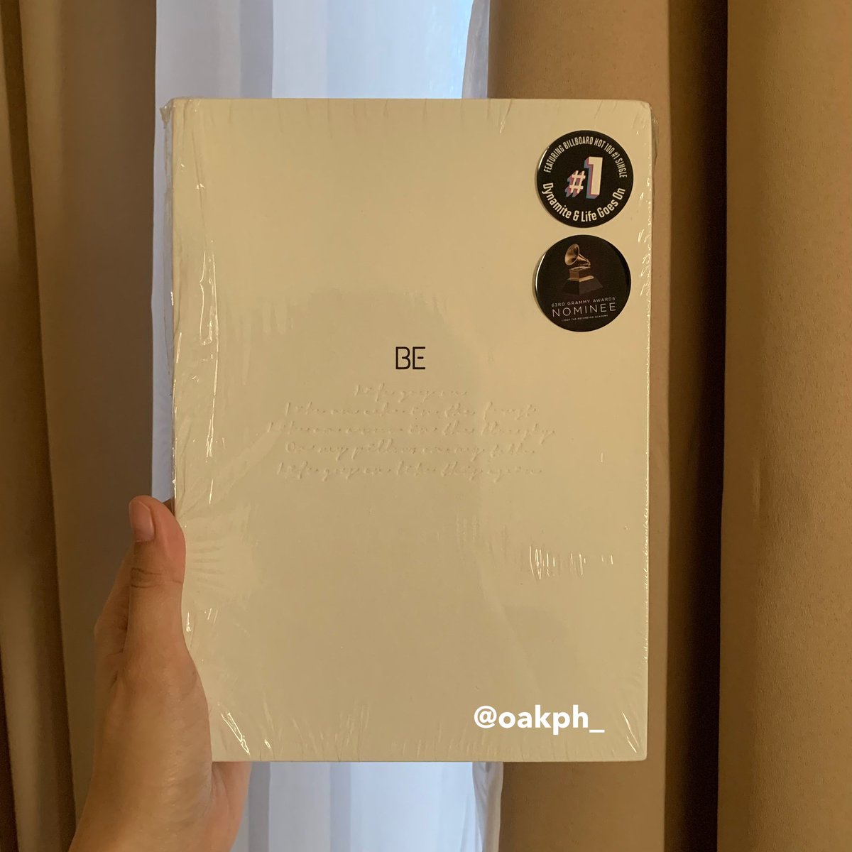 oakph_'s tweet photo. #OAKPHOnhand decluttering sale 🫶🏻
BTS BE ESSENTIAL ALBUM (UNSEALED)
— ob pb cds folded poster only; cds never been played

₱250 PAYO | DOP APRIL 30

(+PF/LSF)
MOP: Gcash CBS Seabank UB MAYA
MOD: DIRECT J&amp;T | SCO

🏷️ bts wts lfb ph ww https://t.co/q88co6tMGR