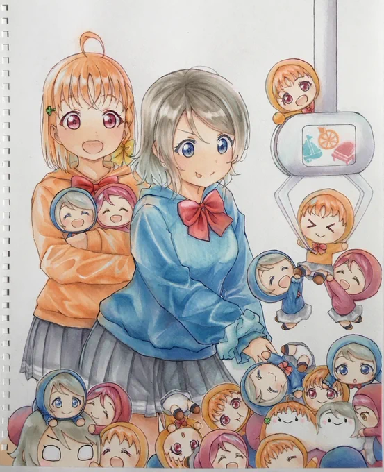 曜ちゃんお誕生日おめでとう!!!!!!!!!今まで描いた曜ちゃん#渡辺曜生誕祭2023 #渡辺曜誕生祭2023 