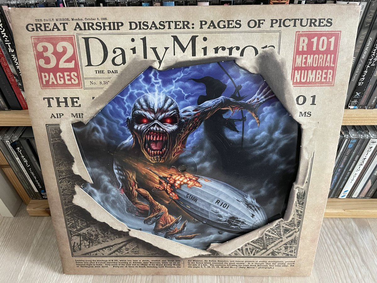 frytzsdmf's tweet photo. #vinyloftheday 🖤🎶🤘🏼 @IronMaiden @ironmaidenlotb released Apr. 16th 2016 #RSD2016 https://t.co/JTrCJJDQIX