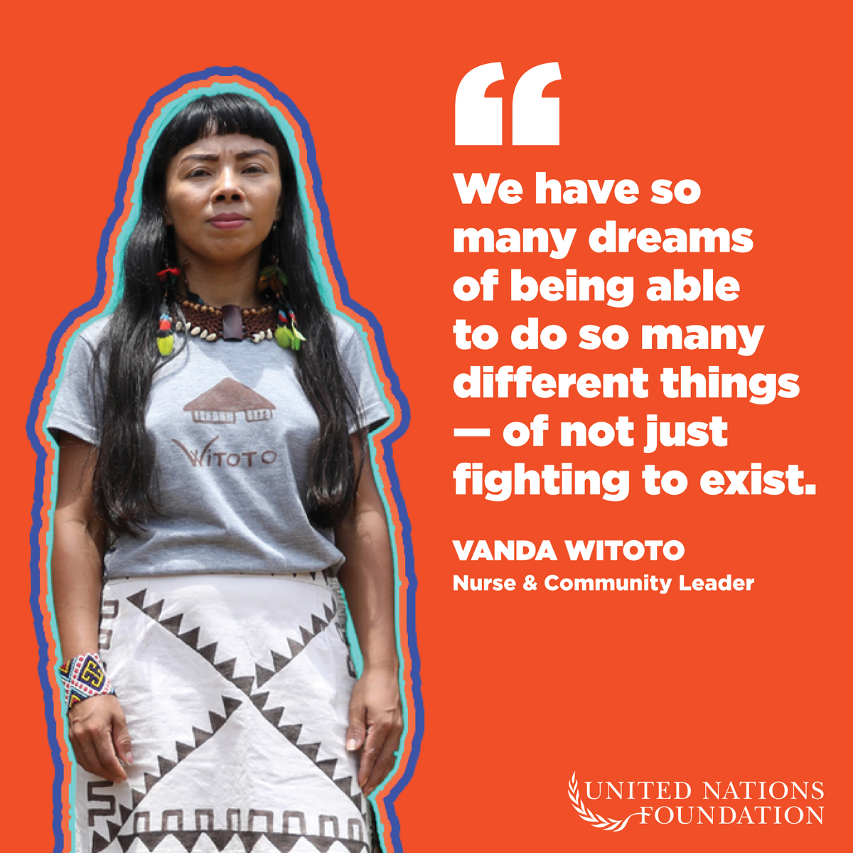 Three Indigenous women are using their voices to protect the world's largest rainforest. 

Because they know that saving the Amazon is critical for the survival of our planet &amp; their community's rights.

Check out their powerful stories: bit.ly/3F3Ozlp

#WeAreIndigenous