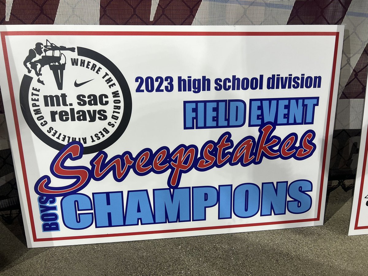redondotrackster (@bobleetch) on Twitter photo Kai Deines 173’ Discus, 60’11” Shot Put & Dylan Curtis Pole Vault 16’ Carry #redondotrack to the Team Field Event Sweepstakes Champs of the Historic Mt Sac Relays <a href="/PrepCalTrack/">Rich Gonzalez</a> <a href="/RUHSAthletics/">Redondo Athletics</a> Kai Deines 173’ Discus, 60’11” Shot Put & Dylan Curtis Pole Vault 16’ Carry #redondotrack to the Team Field Event Sweepstakes Champs of the Historic Mt Sac Relays <a href="/PrepCalTrack/">Rich Gonzalez</a> <a href="/RUHSAthletics/">Redondo Athletics</a>