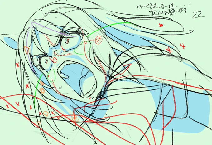 ウマ娘 プリティーダービー ROAD TO THE TOP 1話 総作監修 その22 #ウマ娘 #ウマ娘ロードトゥーザトップ 