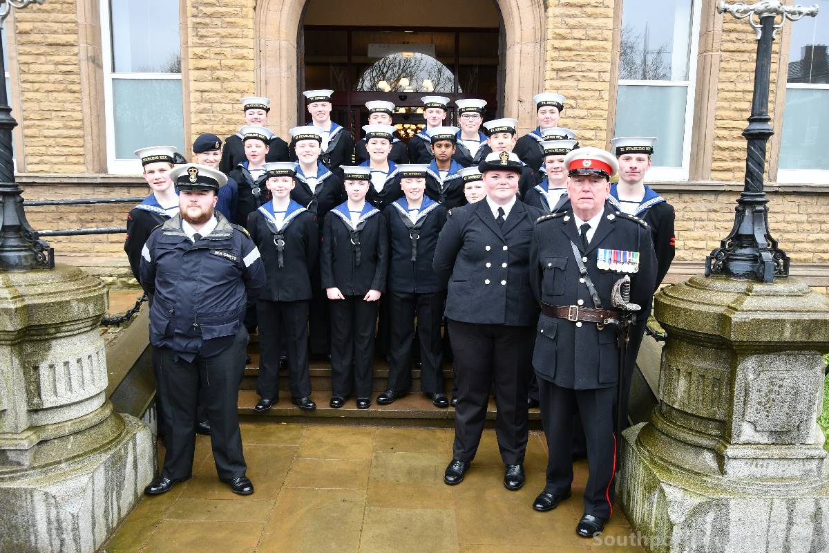 Well done to @hms_mersey & @CadetsSefton today, after they took to the streets of Sefton following the Crew from @RoyalNavy Warship being granted the Freedom of the Borough of Sefton at a special ceremony on Thursday, 13 April 2023. We will bring you highlights in our next issue