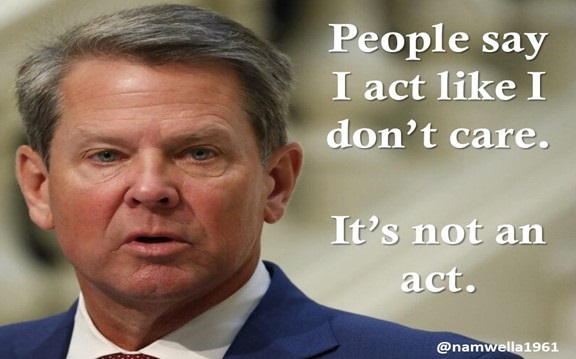 namwella1961's tweet photo. Brian Kemp passed a law that allows open carry in public without a permit or a background check, after receiving $50,000 from the Uvalde AR-15 manufacturer. 

But Kemp wants you to believe that Critical Race Theory is the threat to Georgia we should fear.
#ProudBlue #VoteBlue https://t.co/ASU4iA7bcs