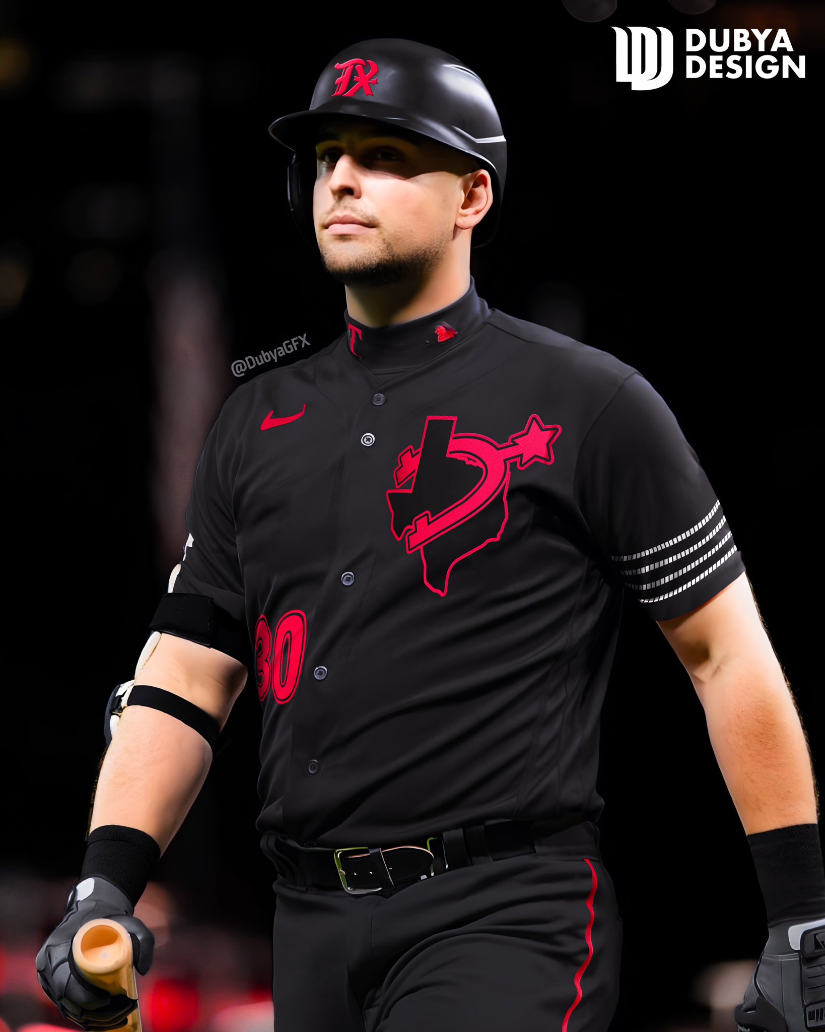 mlb red uniforms