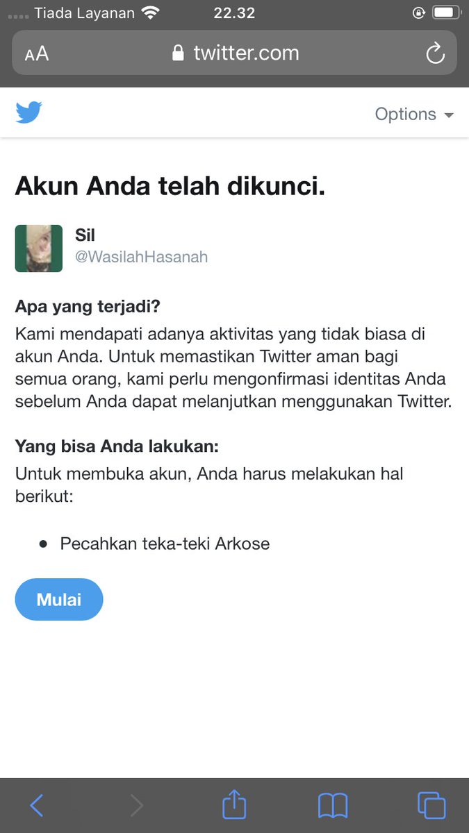 Kenapa lg sih ini akun gue 😓😓